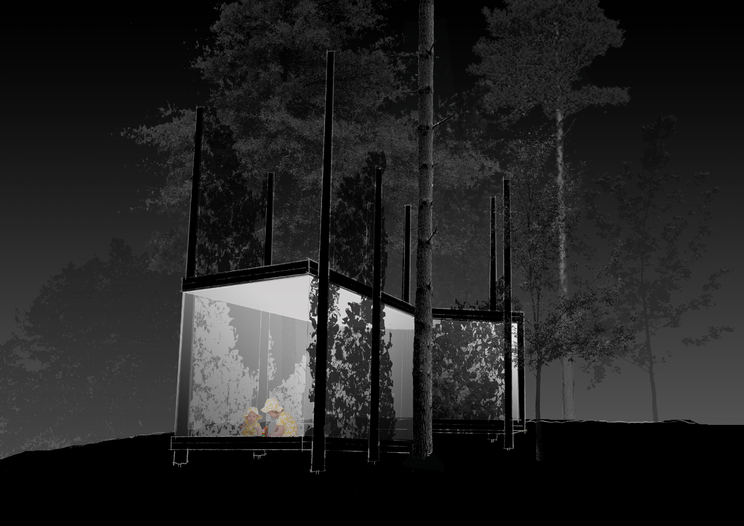 Nordmark & Nordmark arkitekter, Friggebod, Trädkojan, 15 kvadrat, publikation