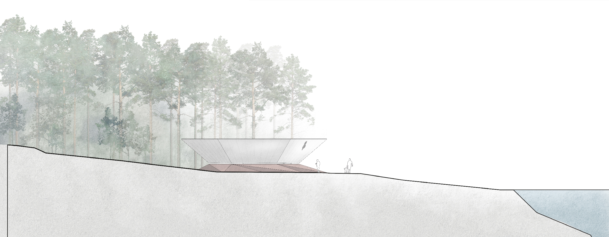 Nordmark & Nordmark arkitekter, Prisma, pumpstation, Luleå, tävling, arkitekttävling, Mjölkudden