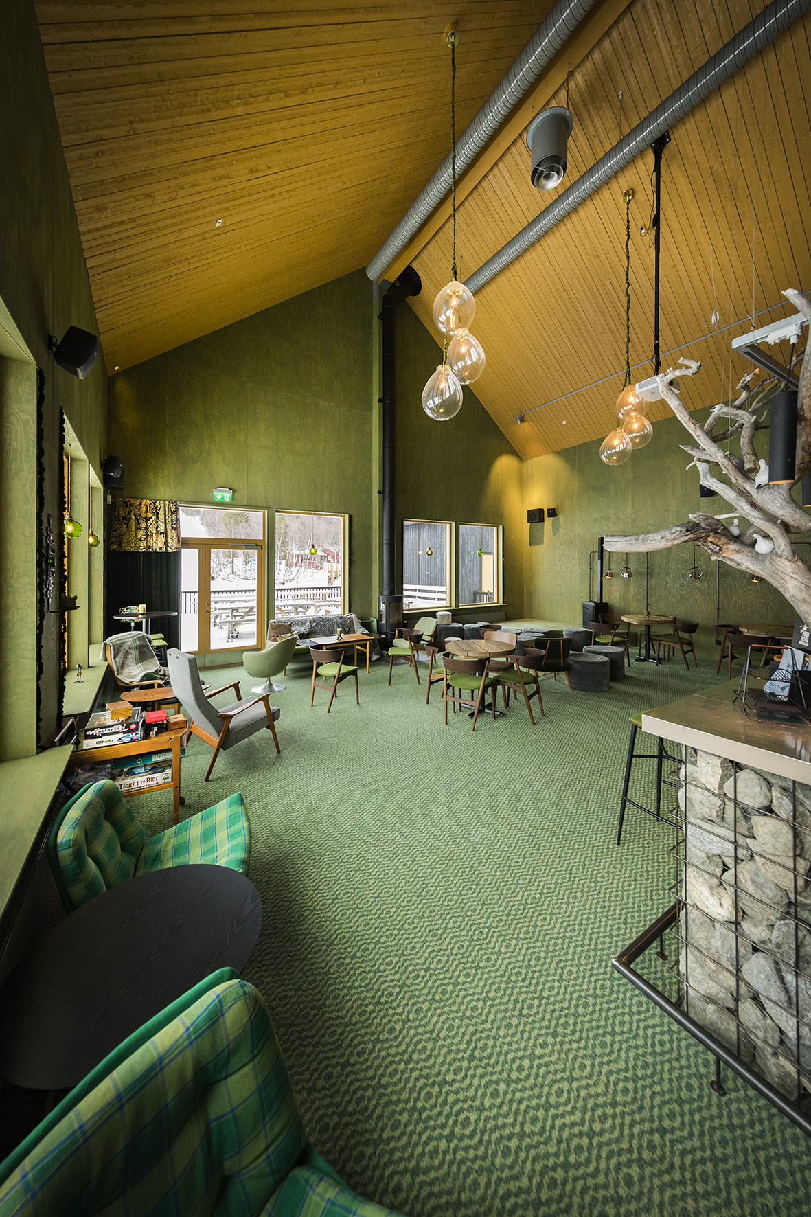 Lounge i Kittelfjäll värdshus