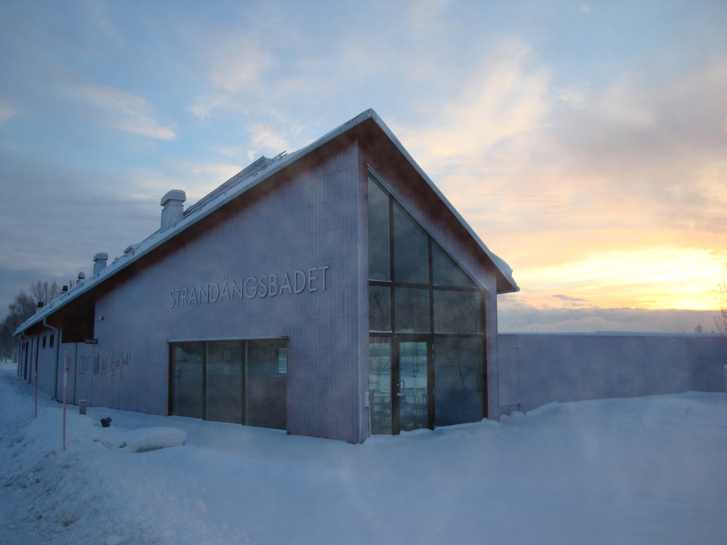 Nordmark & Nordmark arkitekter, badhus, Strandängsbadet, Kalix