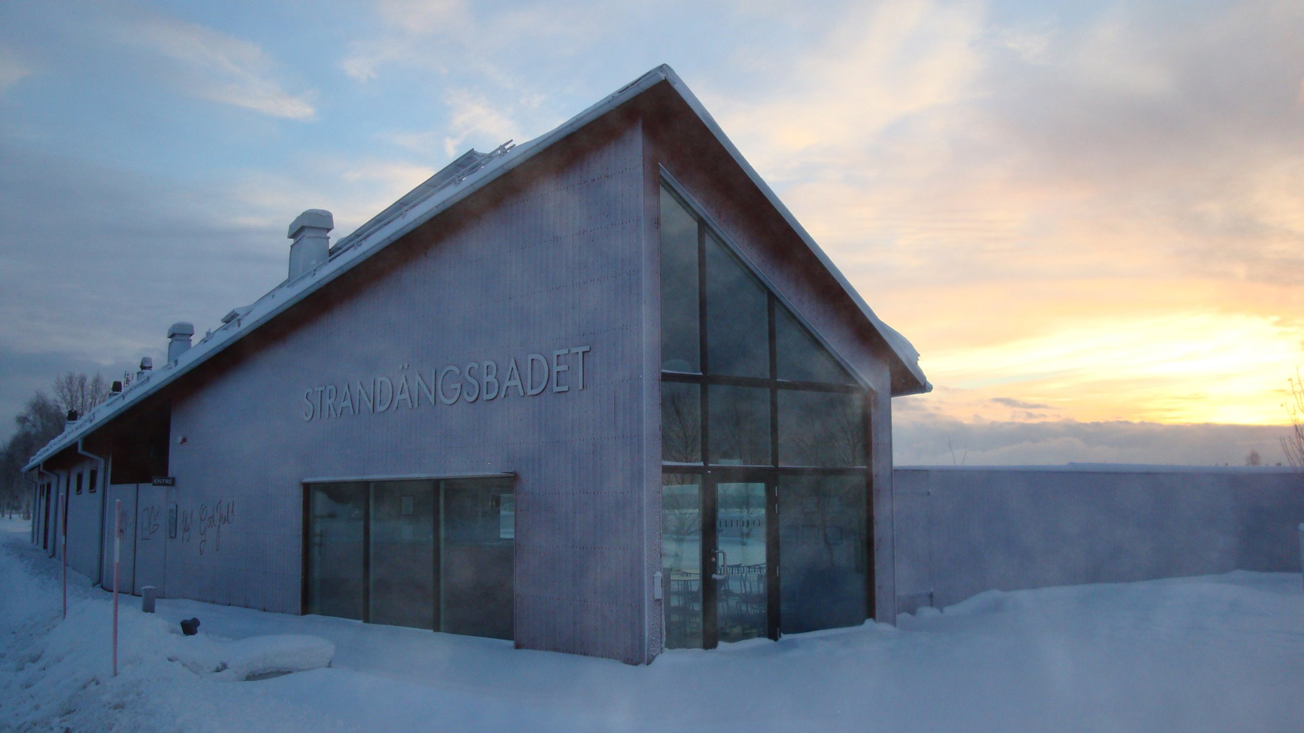 Nordmark & Nordmark arkitekter, badhus, Strandängsbadet, Kalix