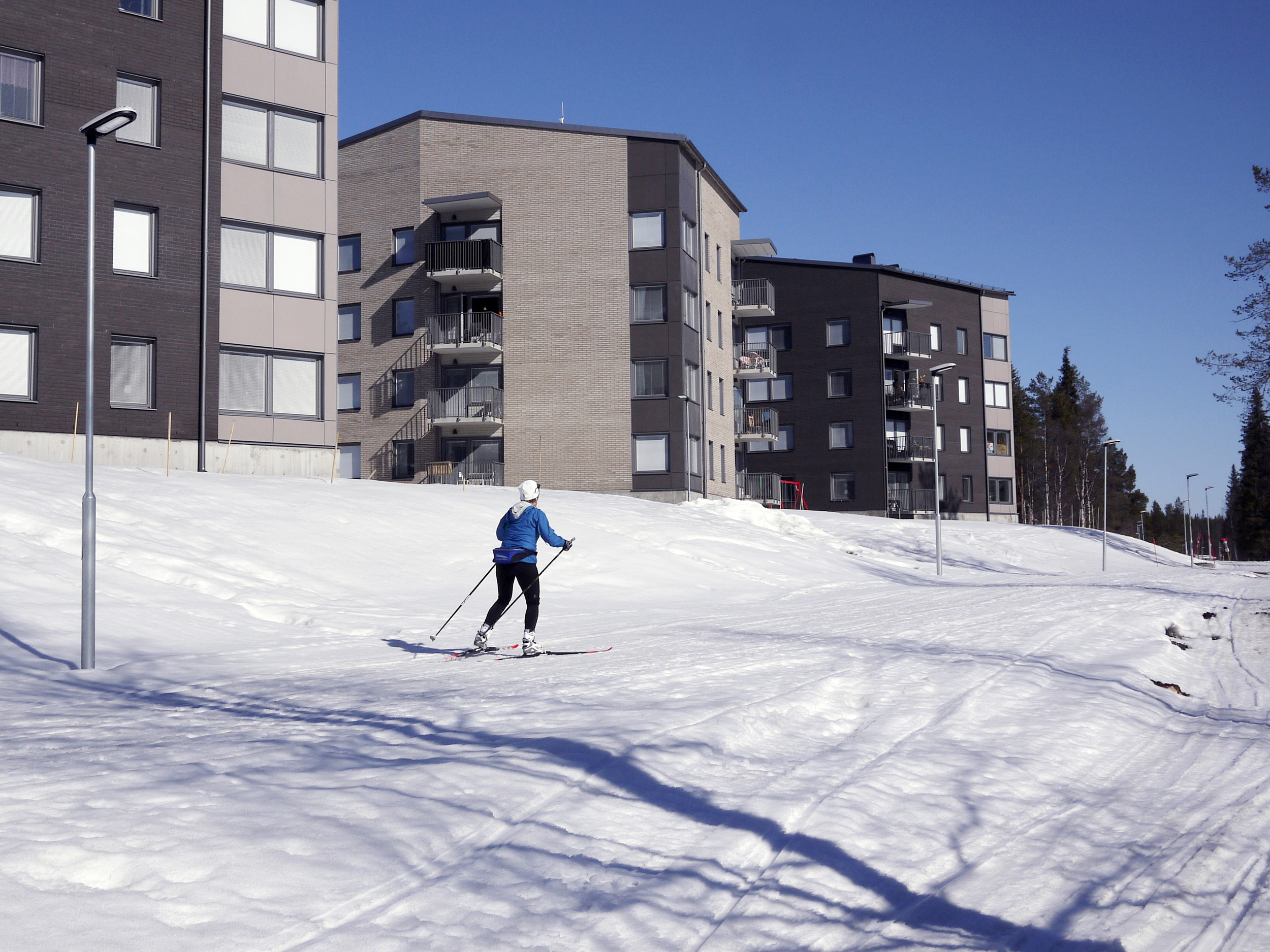 Nordmark & Nordmark arkitekter, LKAB, Nåiden bygg, Forsbacken, Gällivare, tegel, flerbostadshus