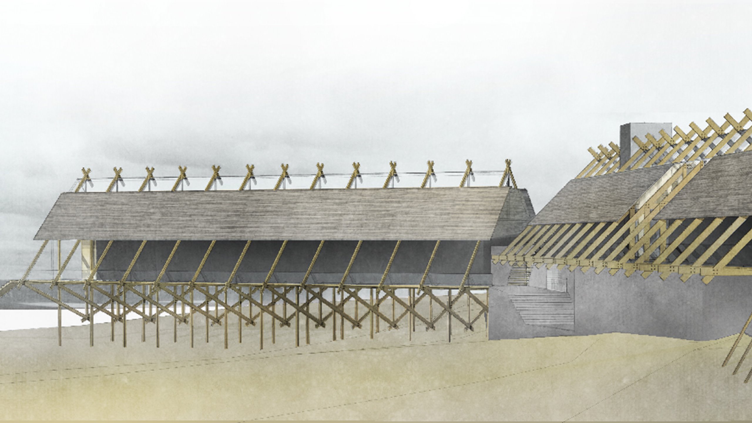 Nordmark & Nordmark arkitekter, konsthall, Vitsaniemi, Tornedalen, arkitekttävling, tävling,