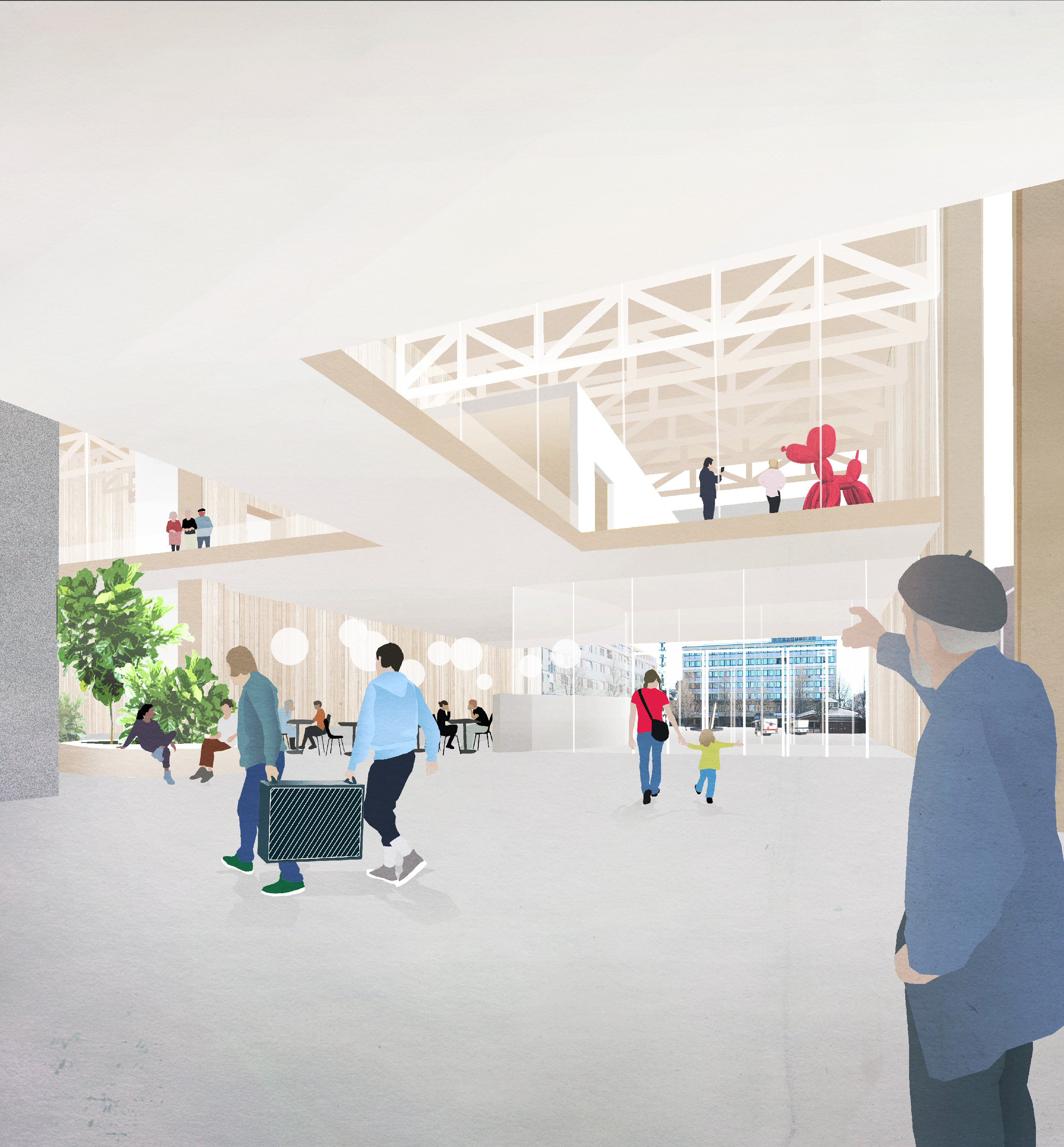 Nordmark & Nordmark arkitekter, kulturhus, Skellefteå, arkitekttävling, tävling, offentlig byggnad