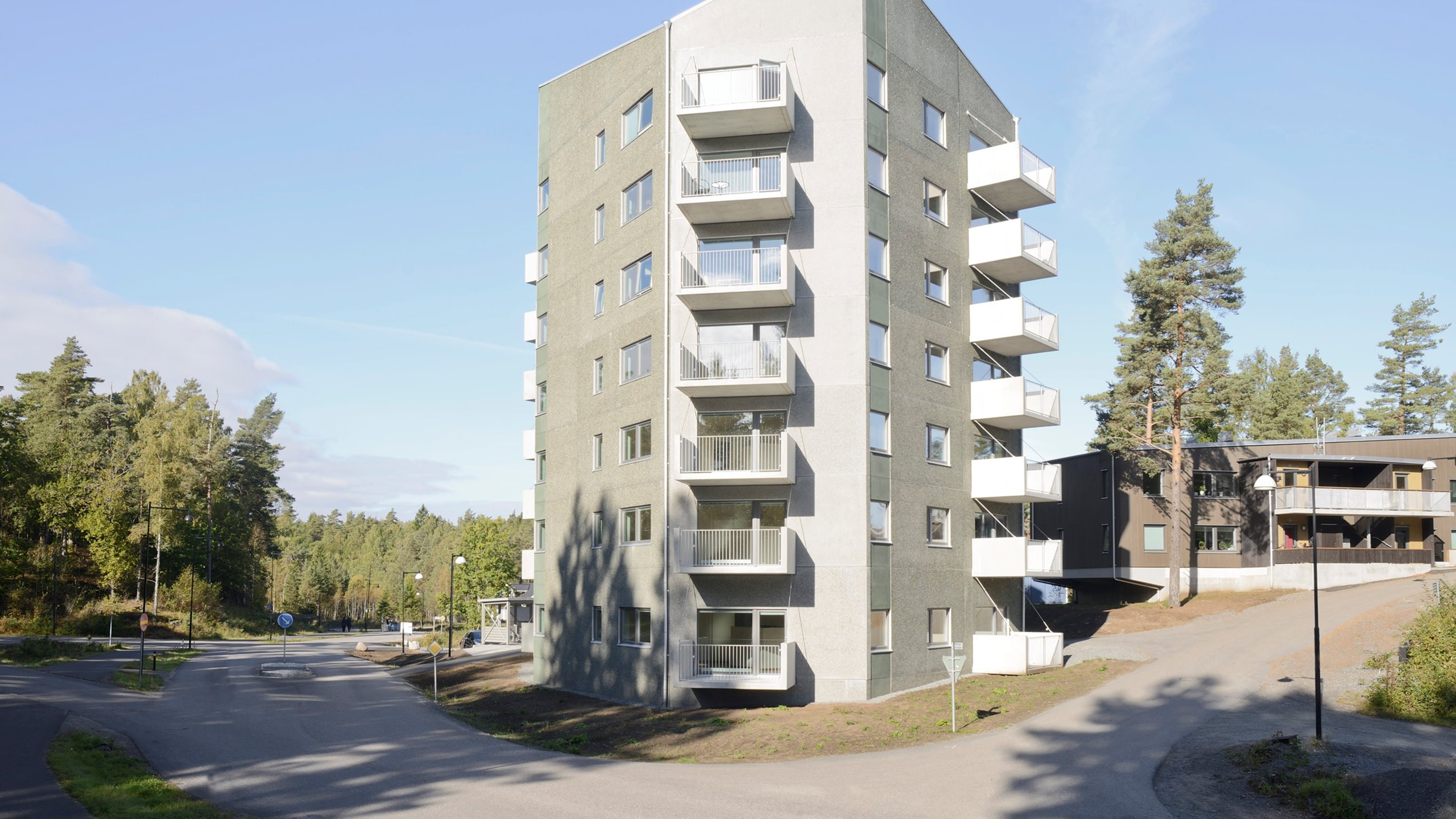Nordmark & Nordmark arkitekter, Höjdpunkten, Lerum, Förbo, Bostadspriset, nominering, arkitektur, Mikael Olsson, flerbostadshus