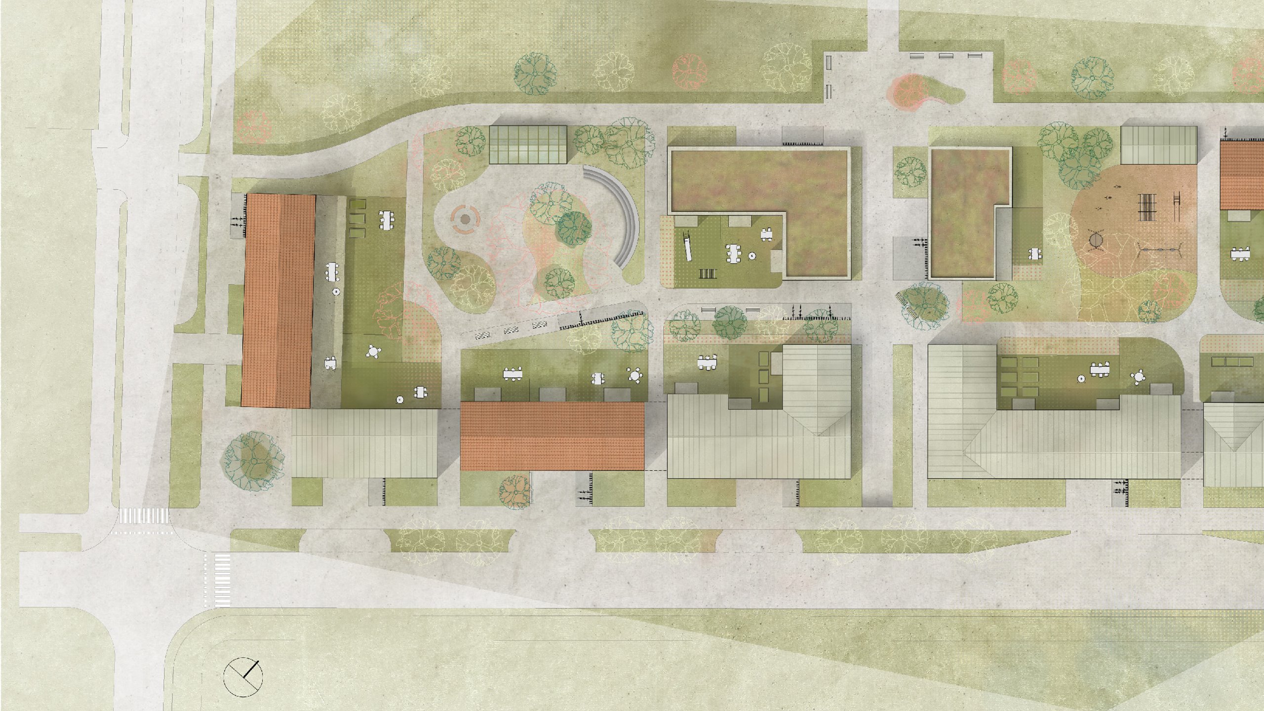 Nordmark & Nordmark arkitekter, Kv Rönnen, Piteå, Lindbäcks, flerbostadshus, stadsbyggnad