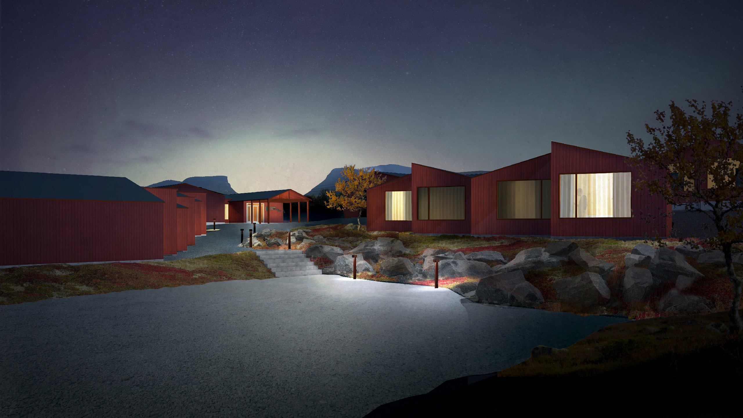 Nordmark & Nordmark arkitekter, Abisko Mountain Lodge, turism, Abisko, hotell, arctic tourism